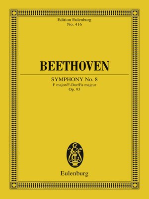 cover image of Symphony No. 8 F major